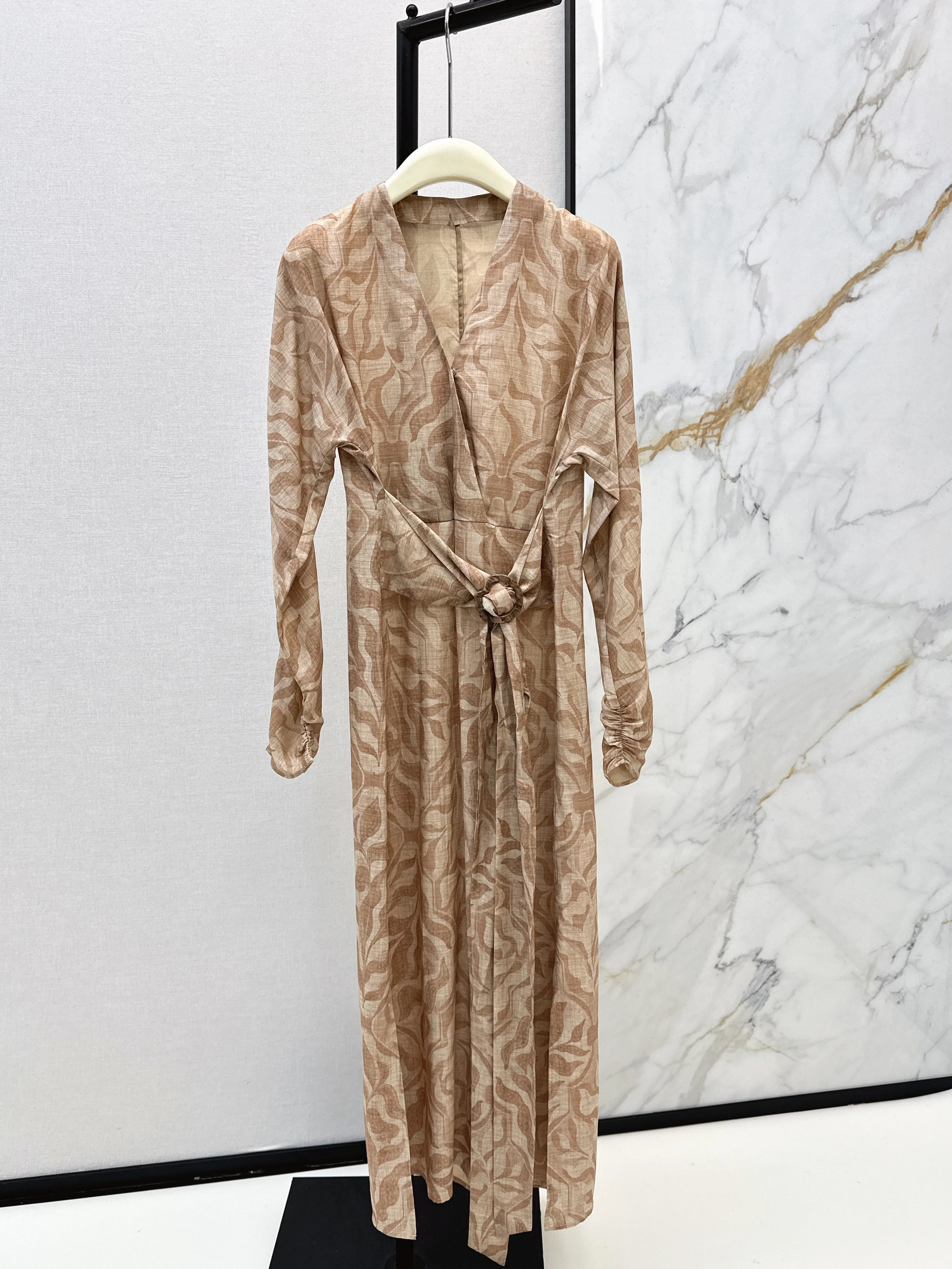 Brun NEW vintage print dress