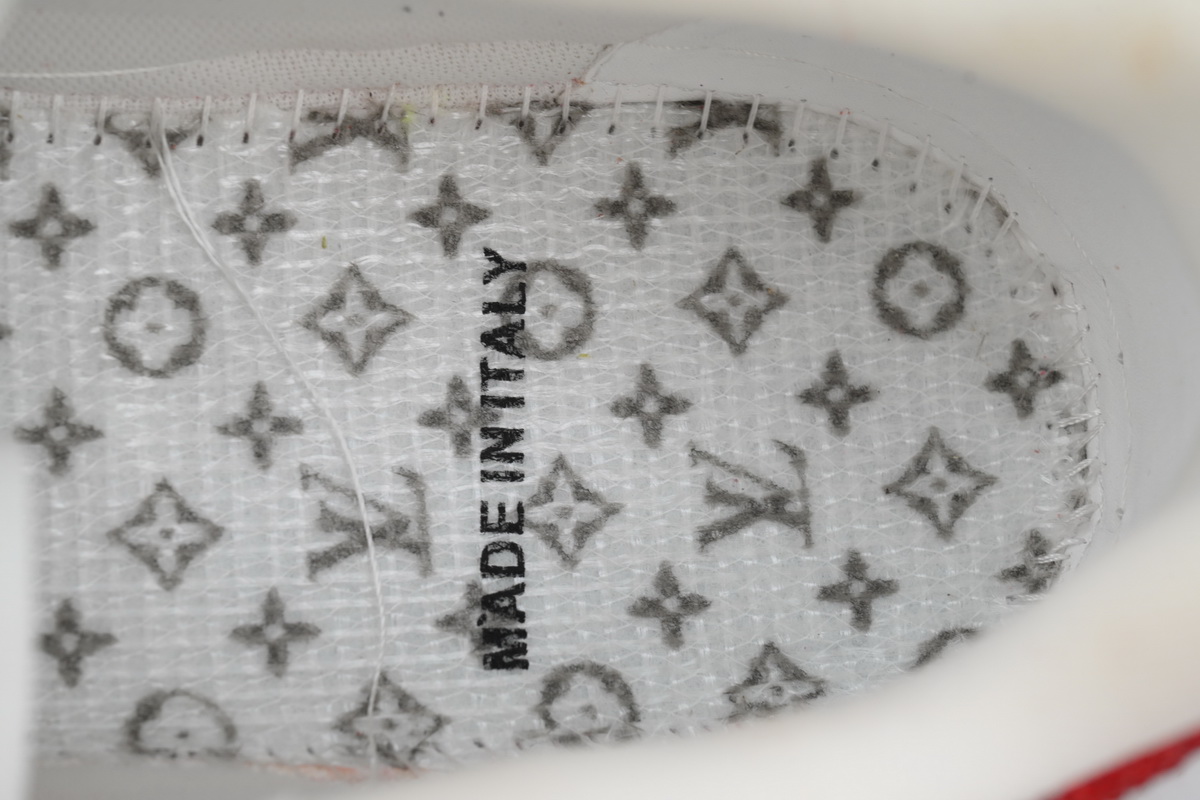 Pkkicks God Batch Louis Vuitton LV Trainer Red