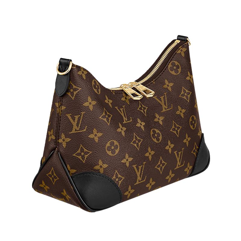 [Louis Vuitton] Louis Vuitton LV Women's Bag Women's BOULOGNE Presbyette Shoulder Chain Black Croissar