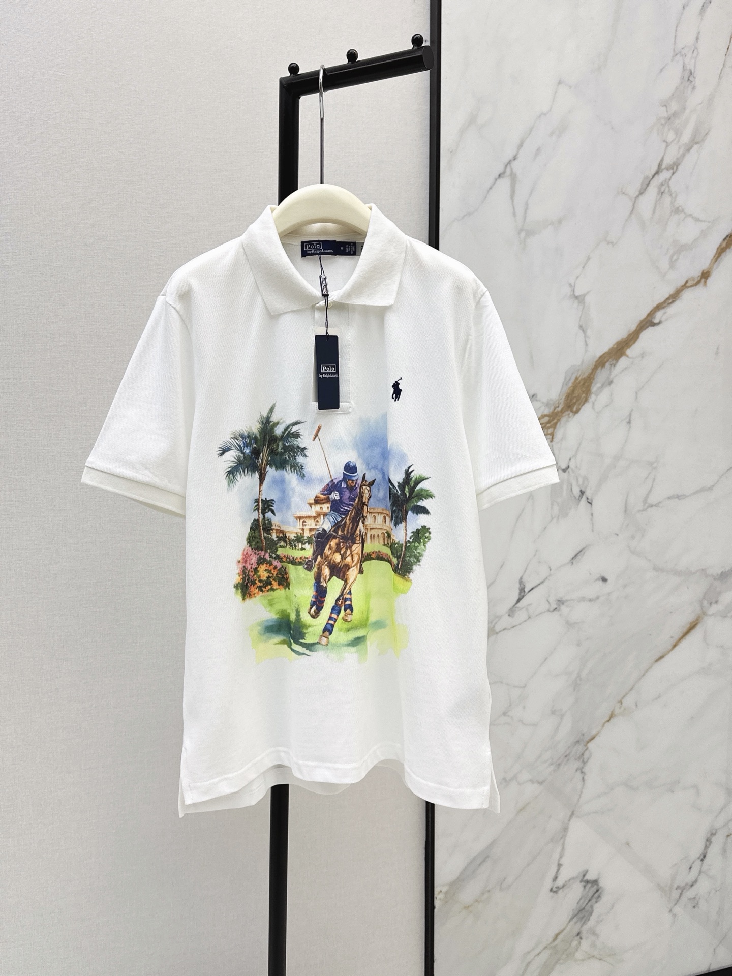 Ral New printed polo shirt