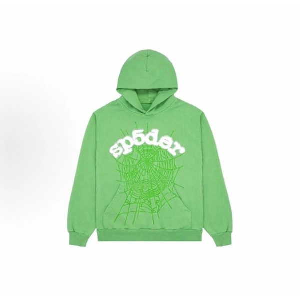 Sp5der Hoodie Green