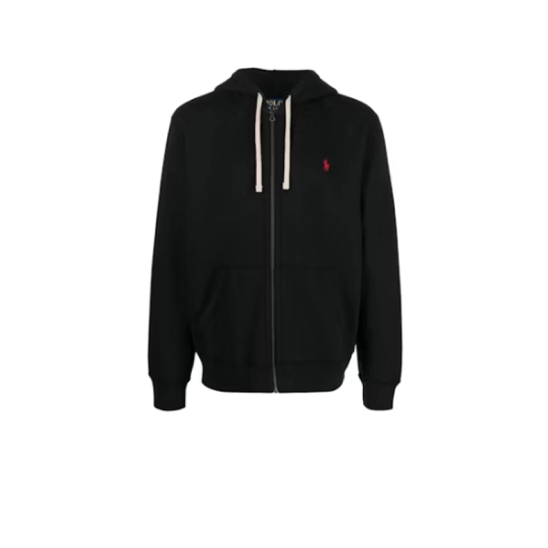 Polo Ralph Lauren Fleece Full-Zip Hoodie Black