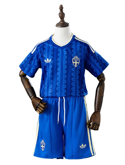 Sweden 2026 Away Kids Kit Jersey
