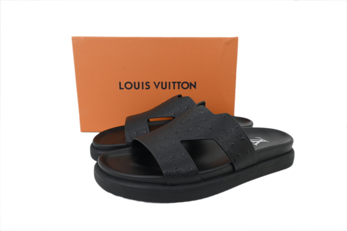 Pkkicks God Batch LOUIS VUITTON Oasis Mule Shoes Black