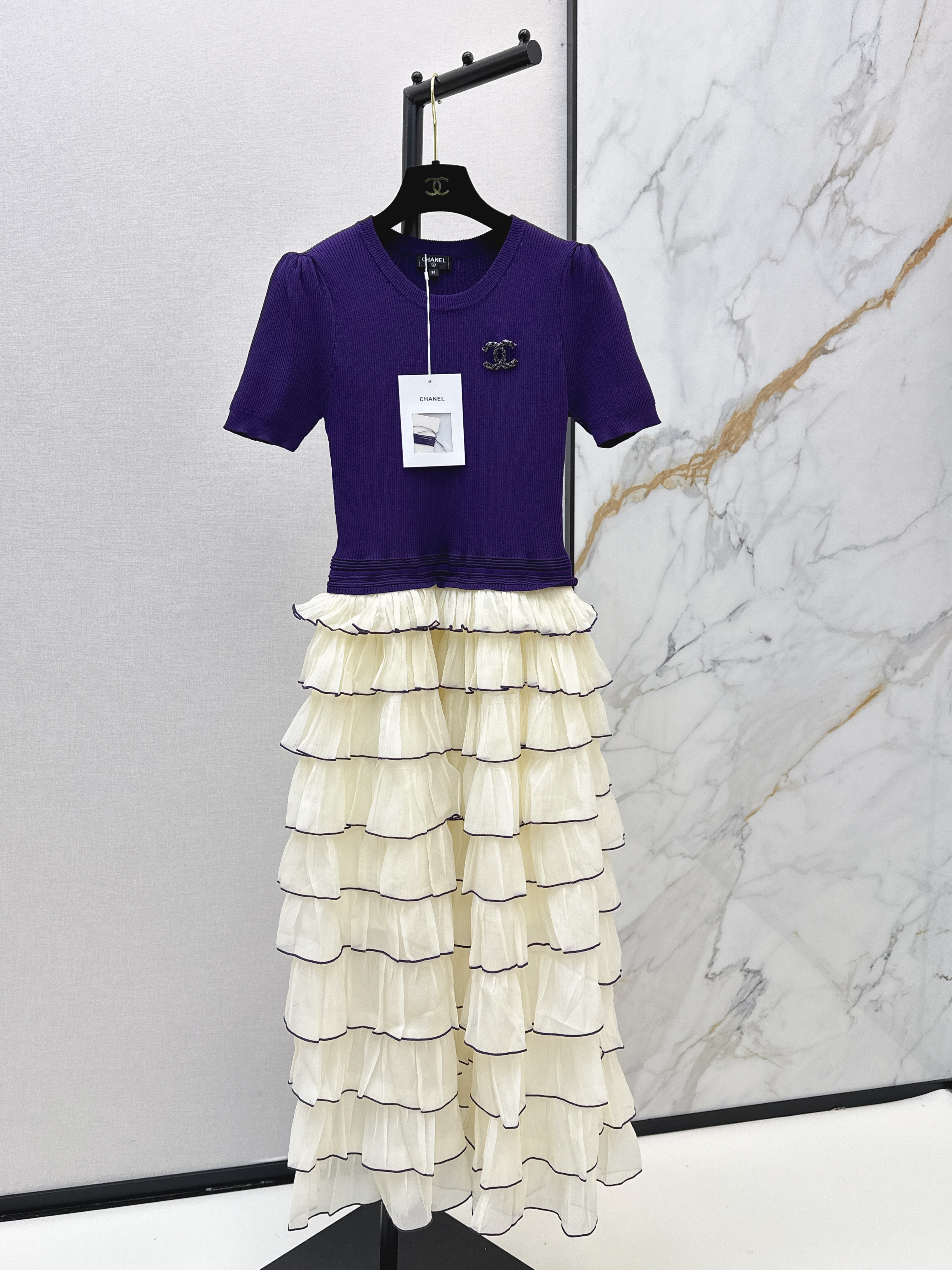 Chan New patchwork dress