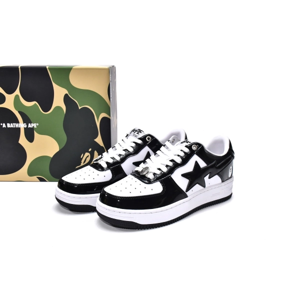 Cheap Fake Bape Sk8 Sta Low  1G70-109-0001(BapeSta)