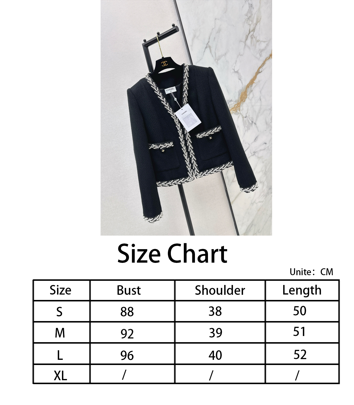 Chan NEW woven jacket