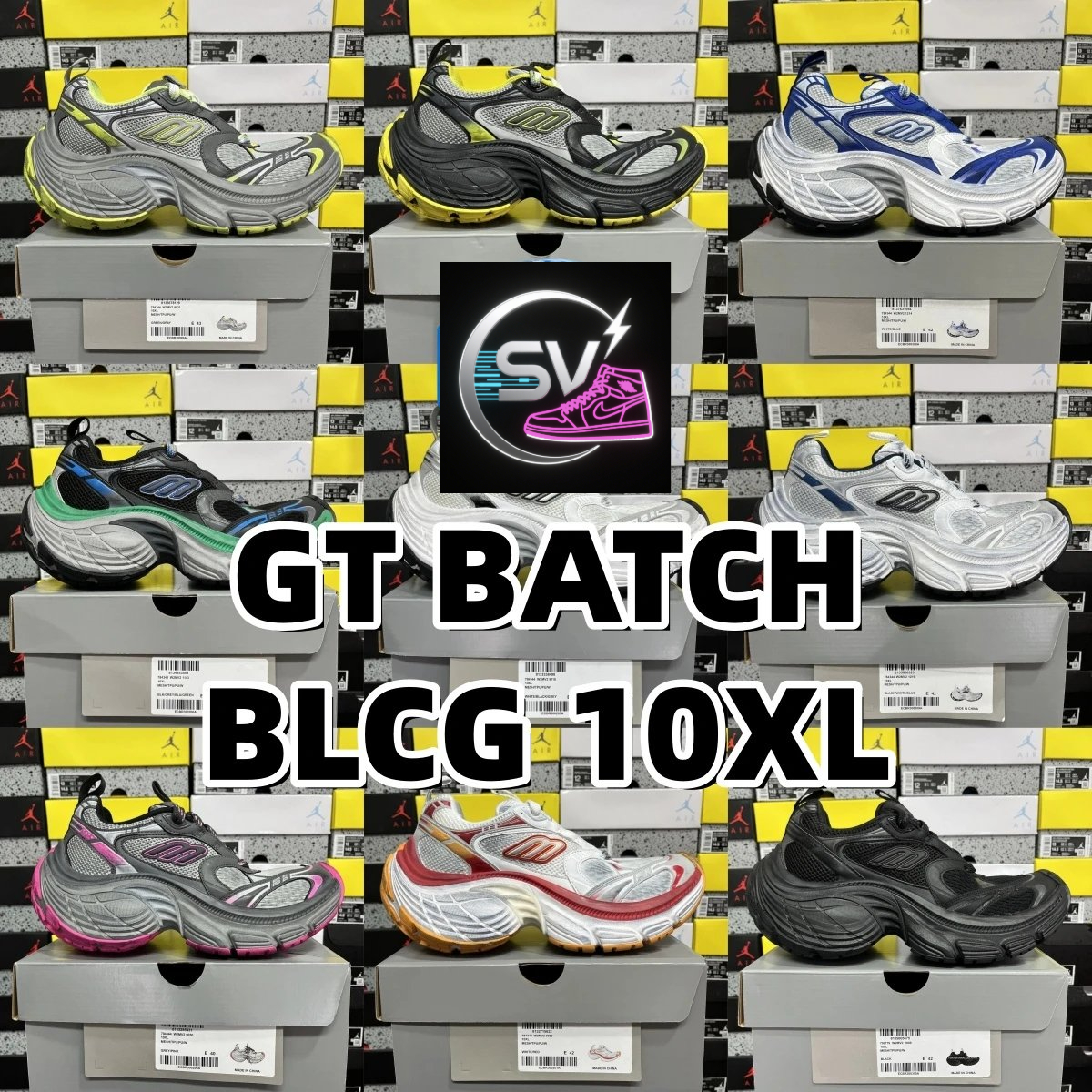 Balenciaga 10XL Sneaker Collection