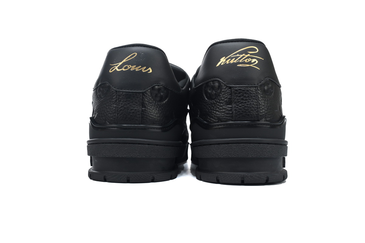 Pkkicks God Batch Louis Vuitton Trainer Black 1A7WET