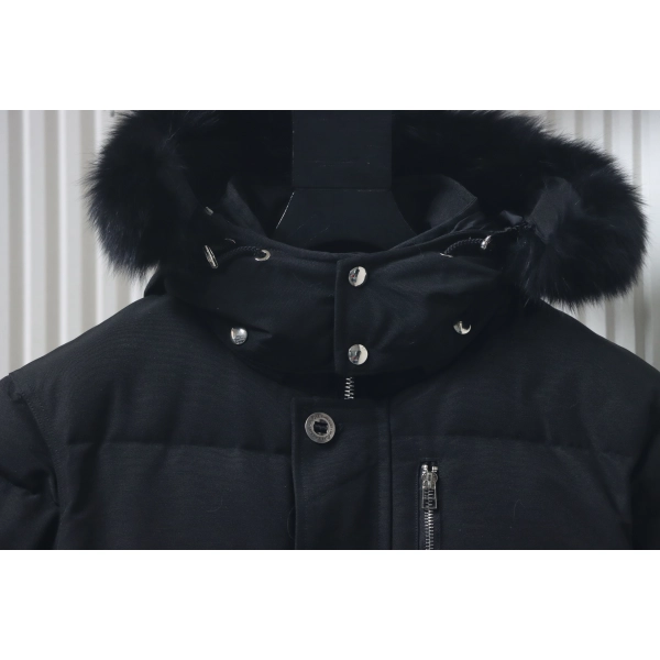 Moose Knuckles Men's Shearling 3Q Jacket  Black