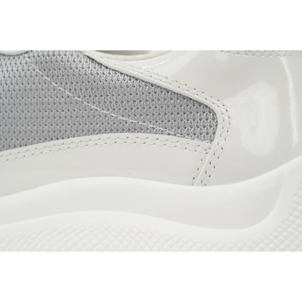 Prada White Silver