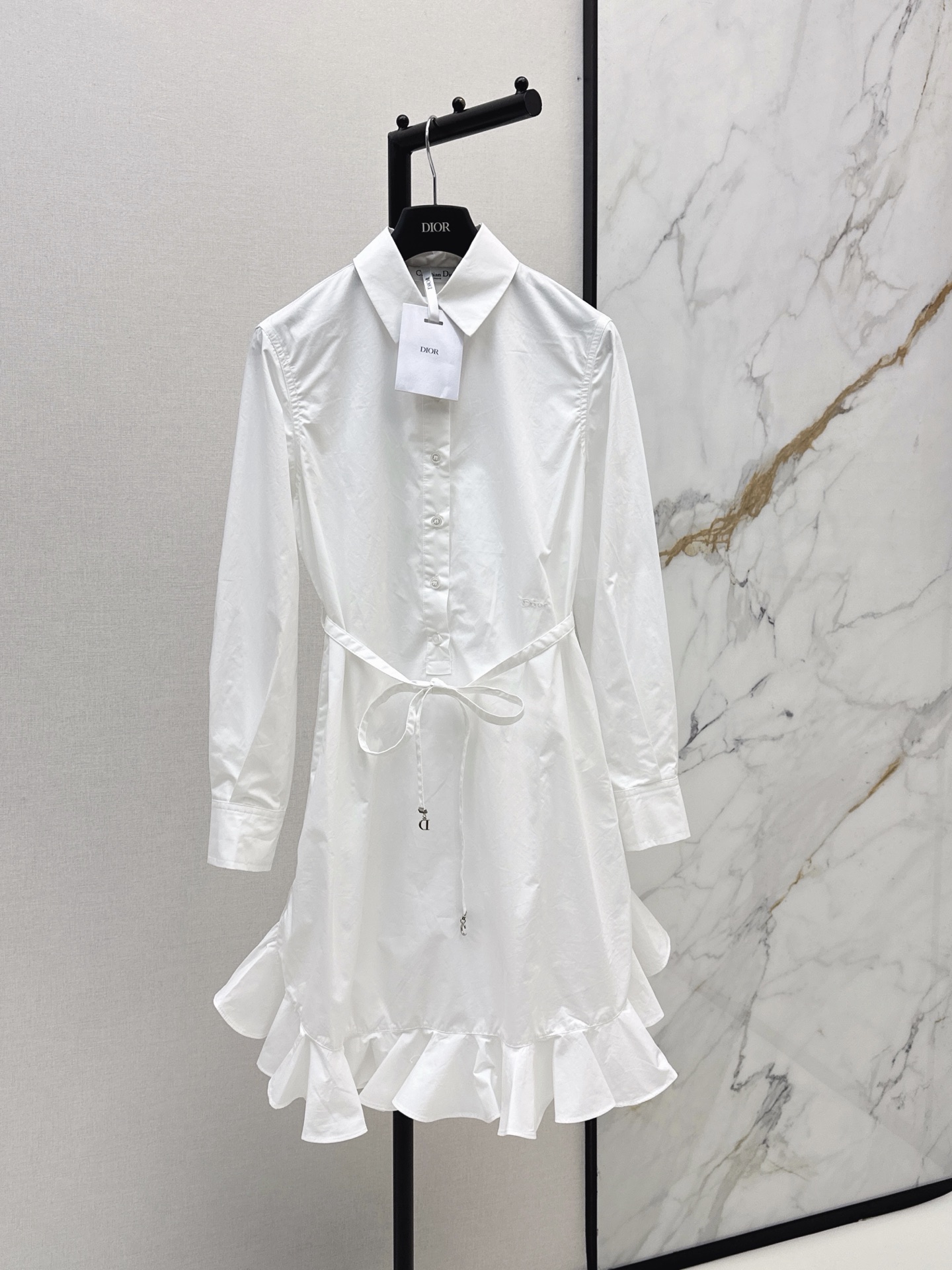 CD New Patchwork Shirt Dress