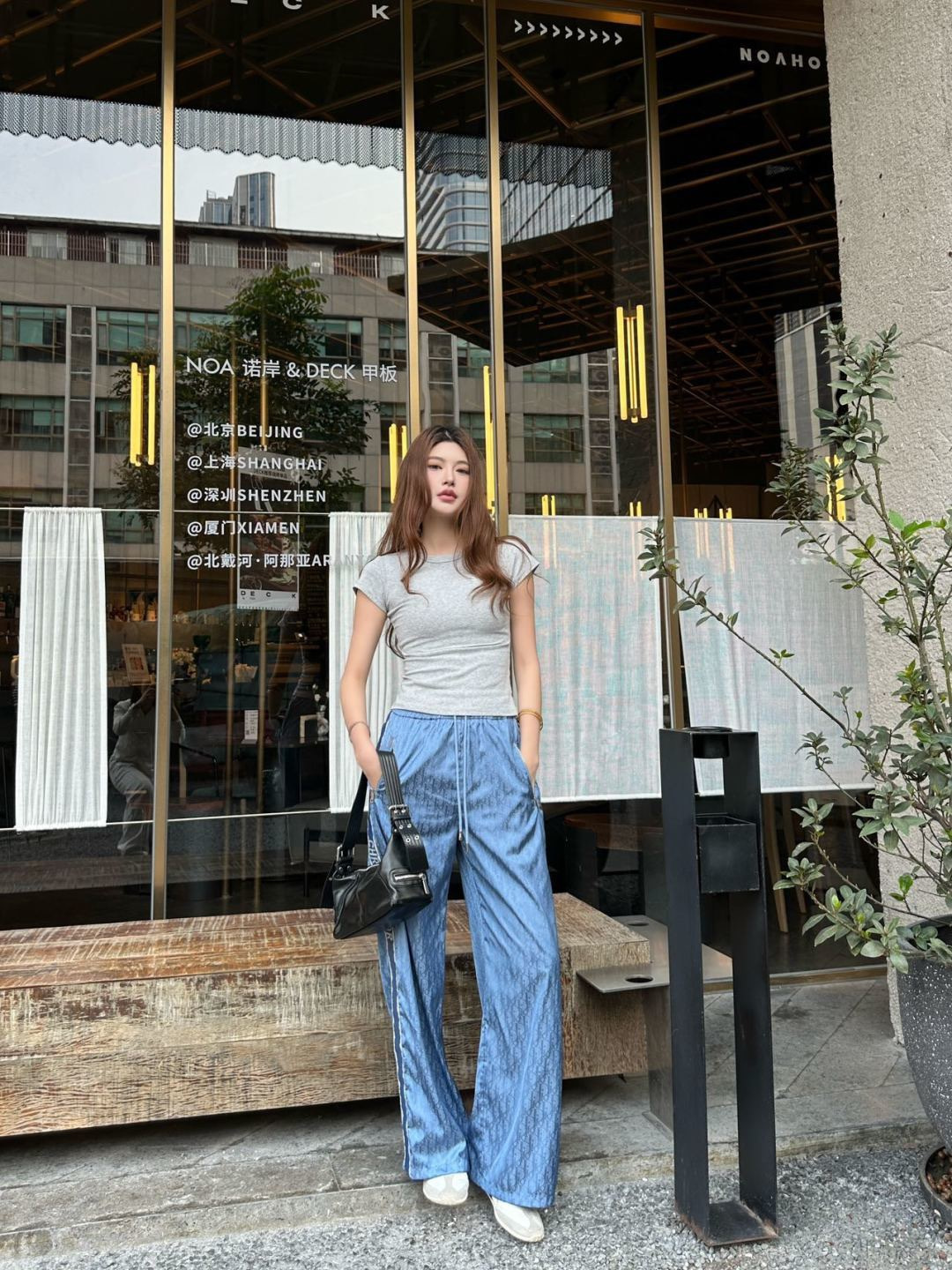 CD New straight-leg pants