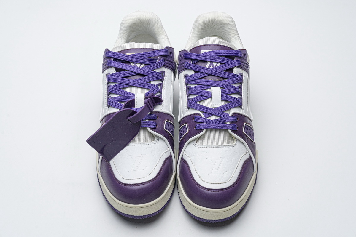 Pkkicks God Batch LOUIS VUITTON 20ss Trainer Purple