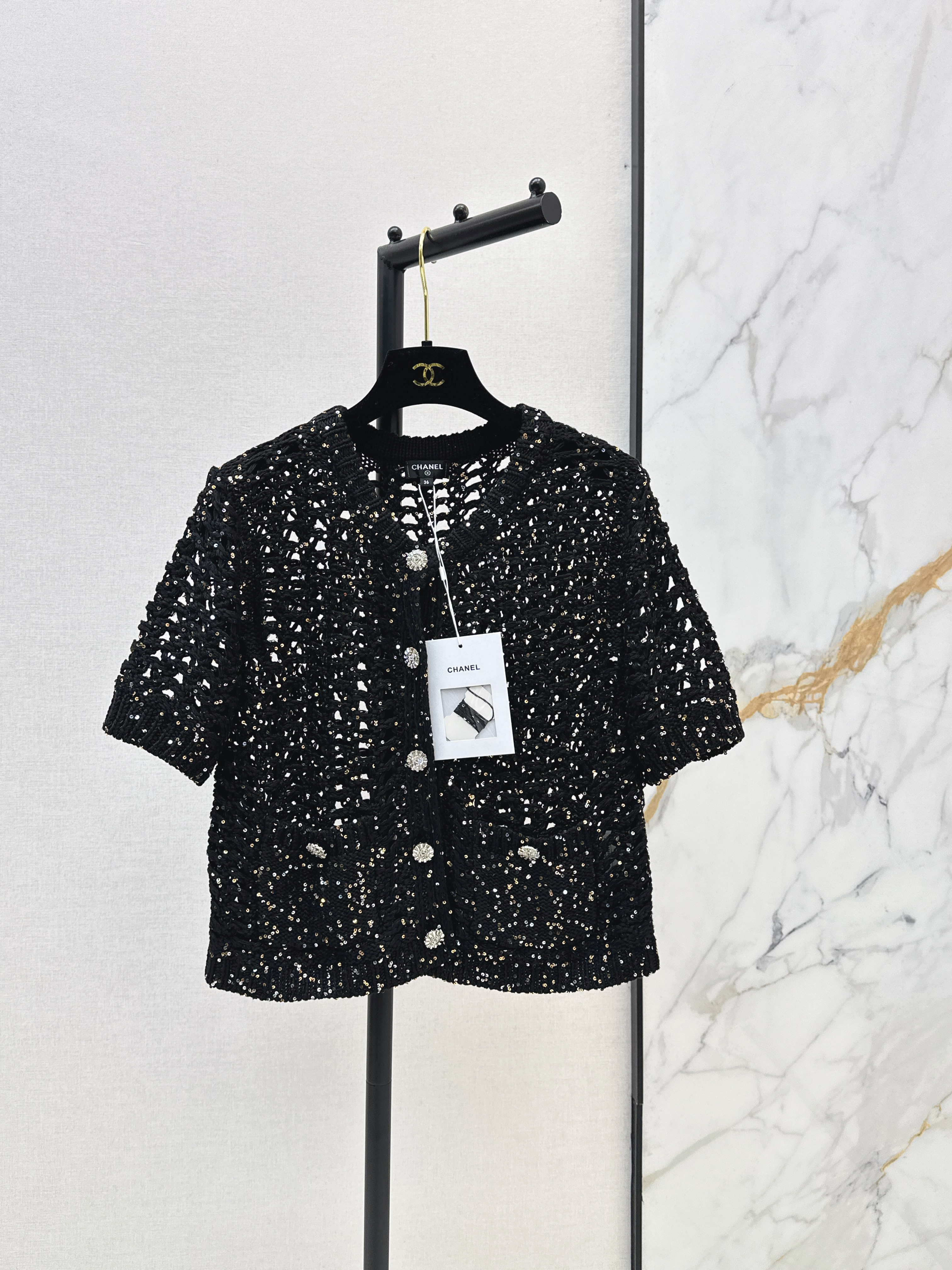 Chan New squnie knit cardigan