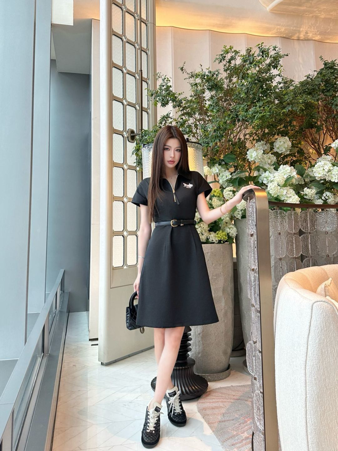 Celi New belted dress