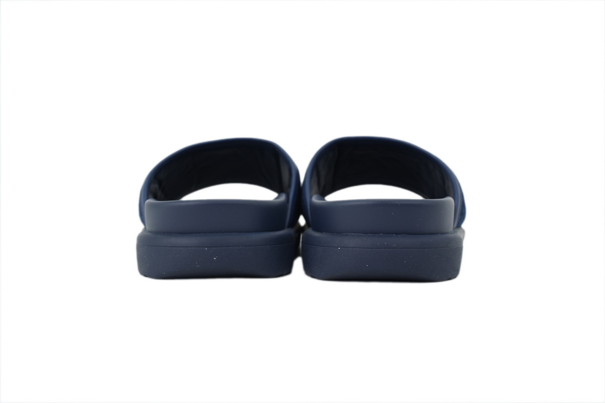 Pkkicks God Batch LOUIS VUITTON Slippers Blue Denim Fabric