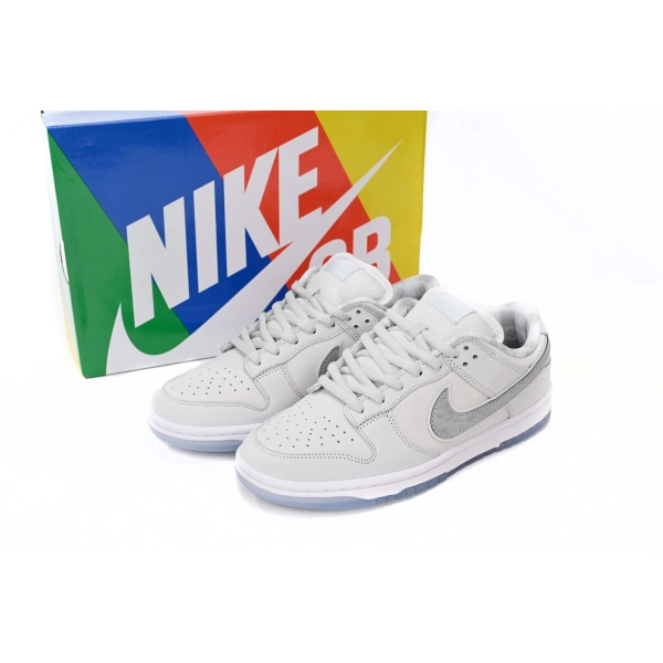 CONCEPTS × Nike Dunk SB Low White Lobster FD8776-100