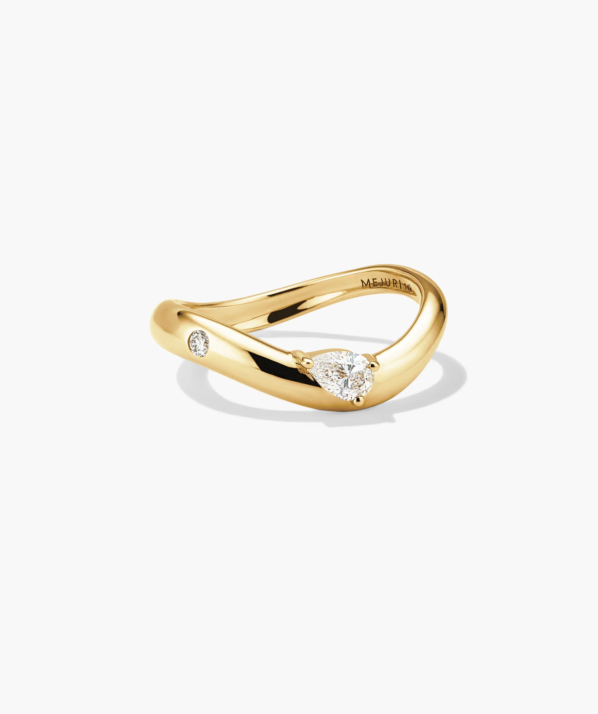 Dôme Figure Twin Ring
