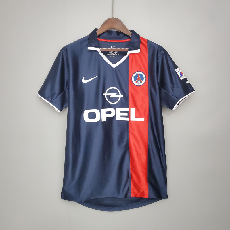 PSG 01/02 Home Retro Fan Jersey