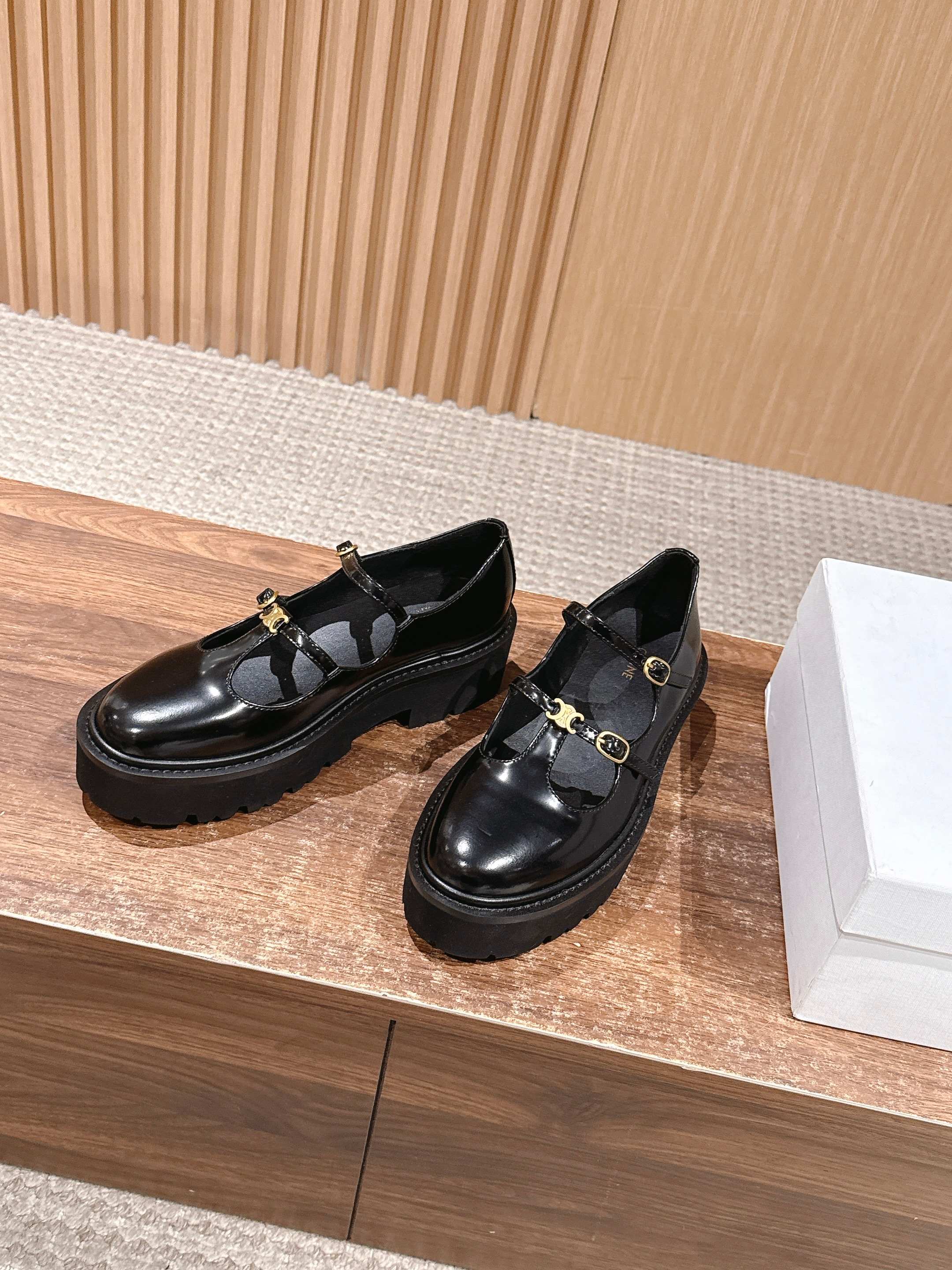 Chan New Mary Jane loafers