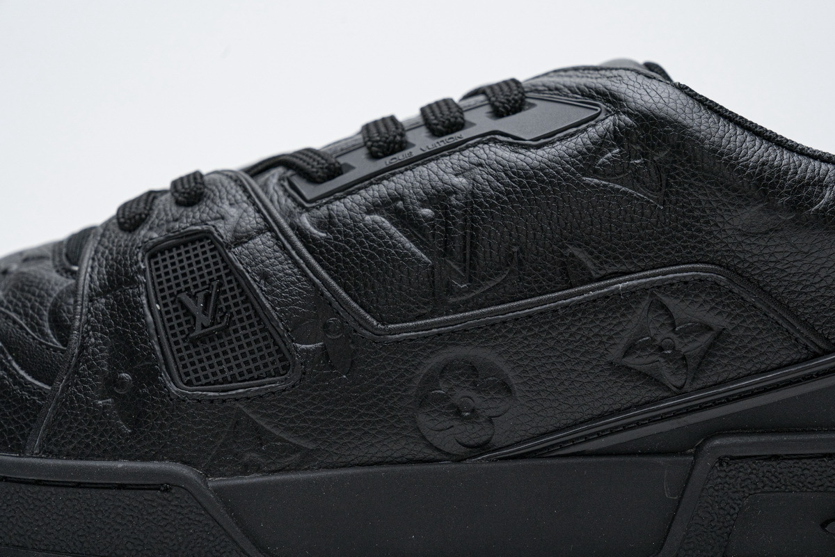 Pkkicks God Batch LOUIS VUITTON 20ss Trainer Black