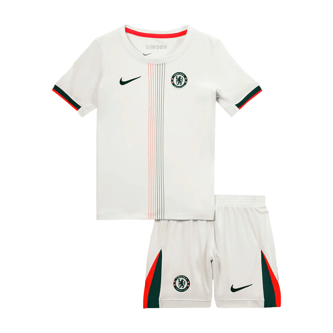 Kid's Chelsea Away Kit - Jersey+Shorts 2025/26