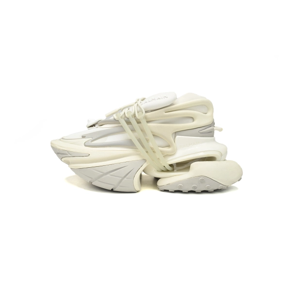 BALMAIN Multikolor Buty sportowe All White YM1VJ309