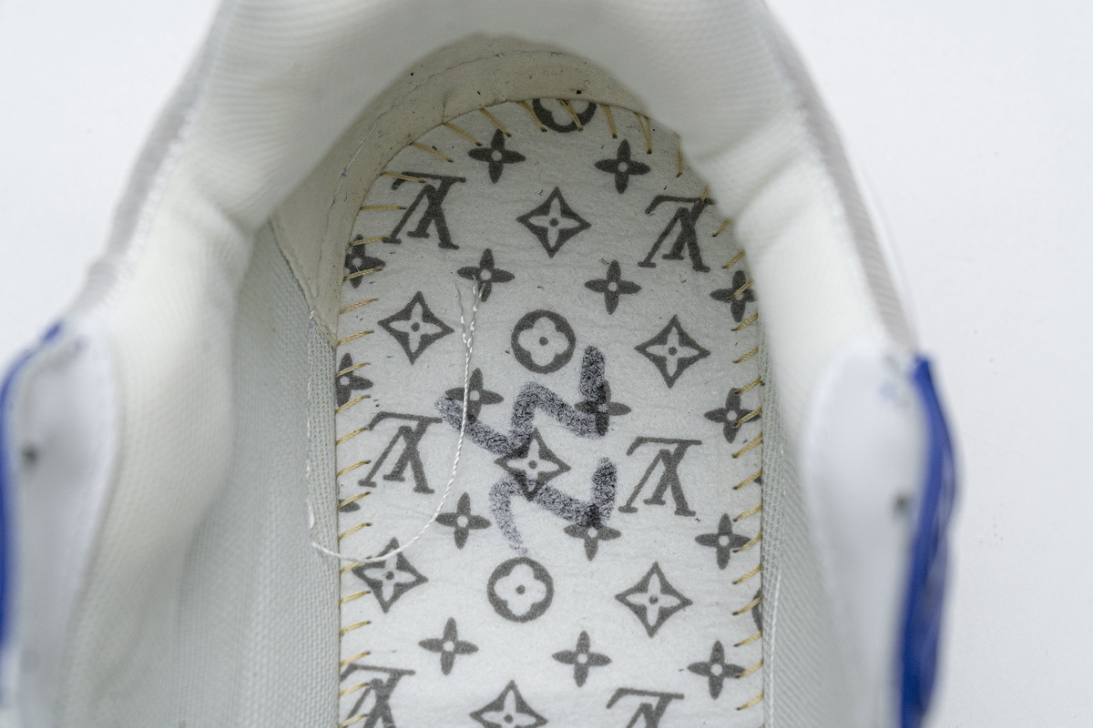 Pkkicks God Batch LOUIS VUITTON 20ss Trainer Blue
