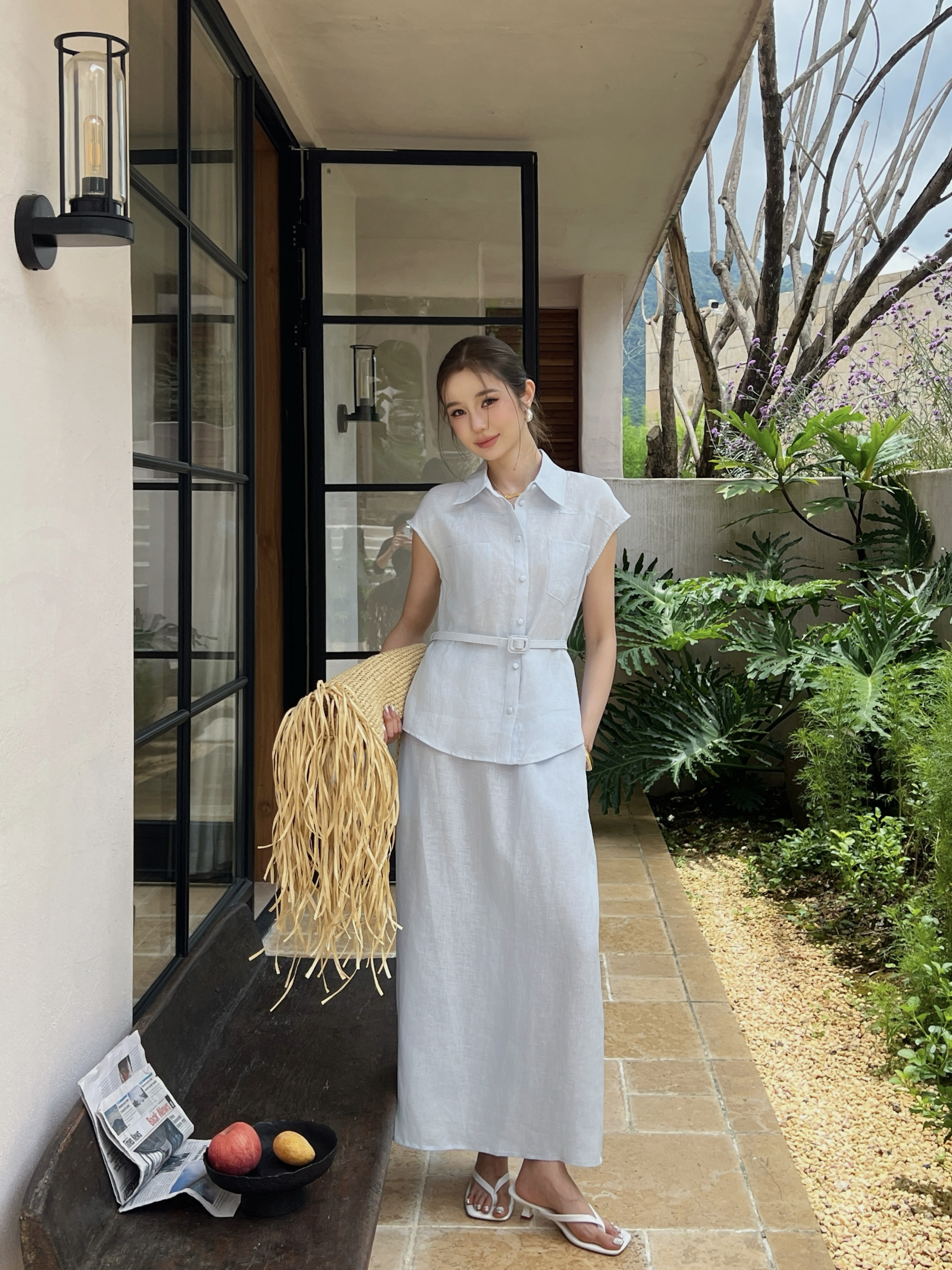 Brun New Linen suit