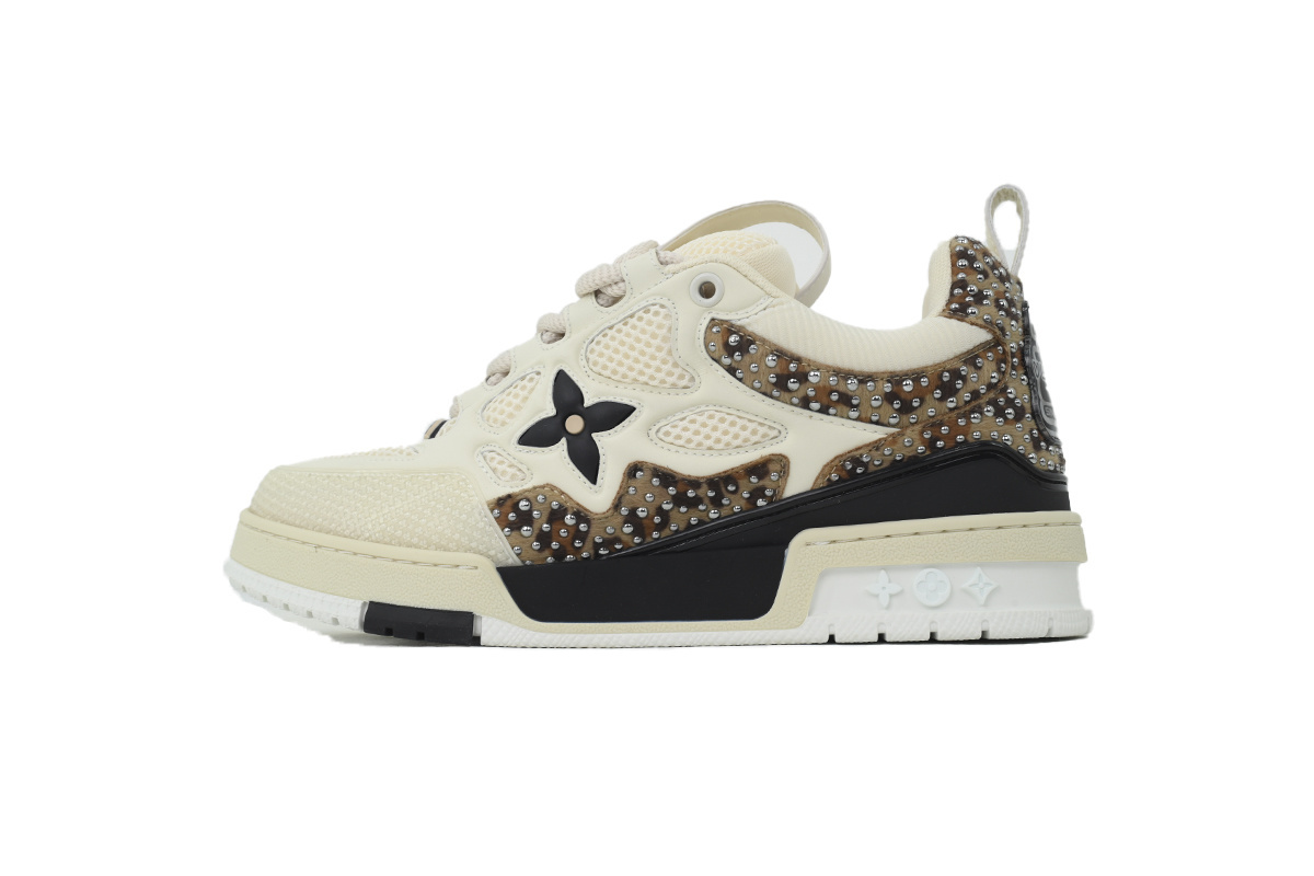 Pkkicks God Batch LOUIS VUITTON White Coffee Diamond