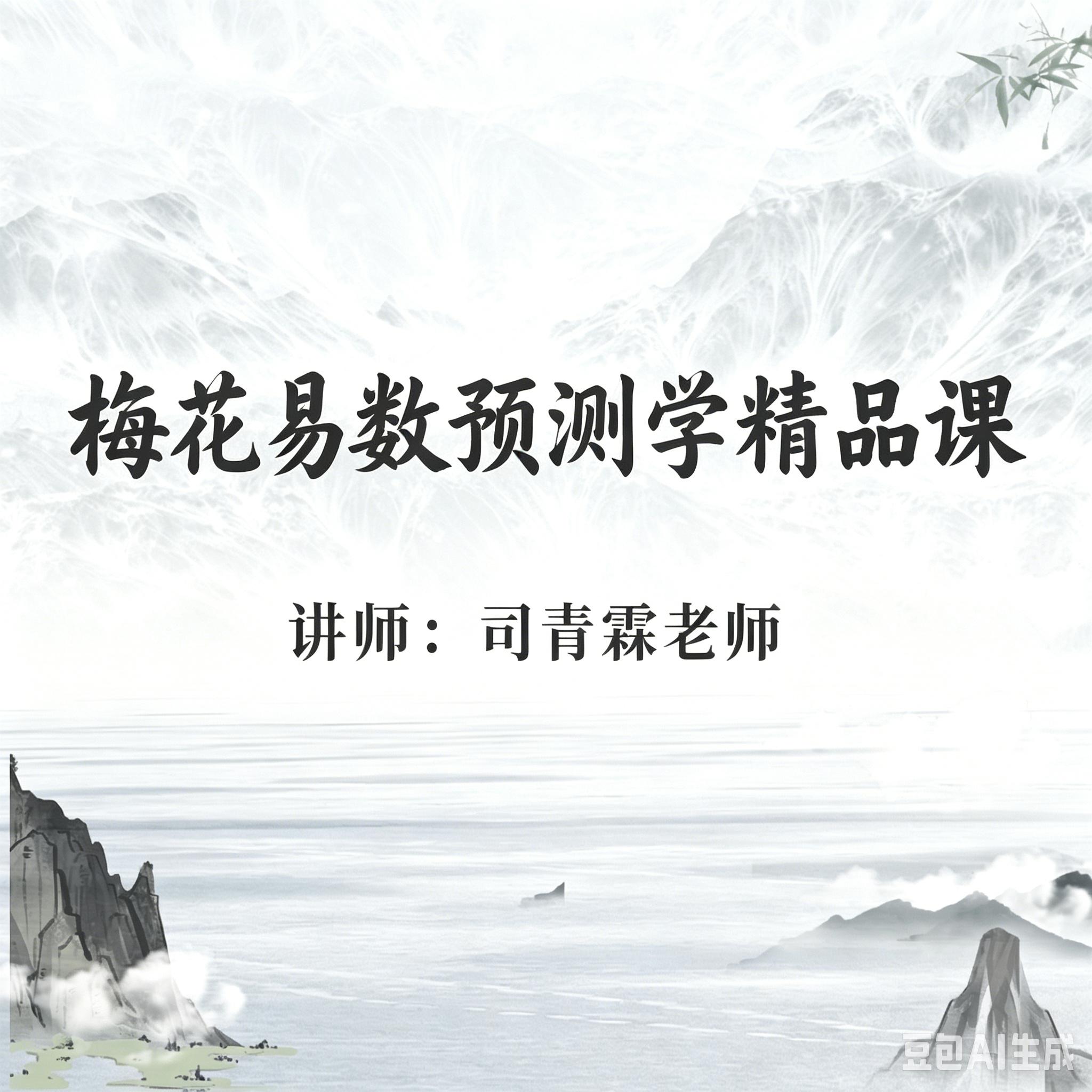 梅花易数预测学精品课