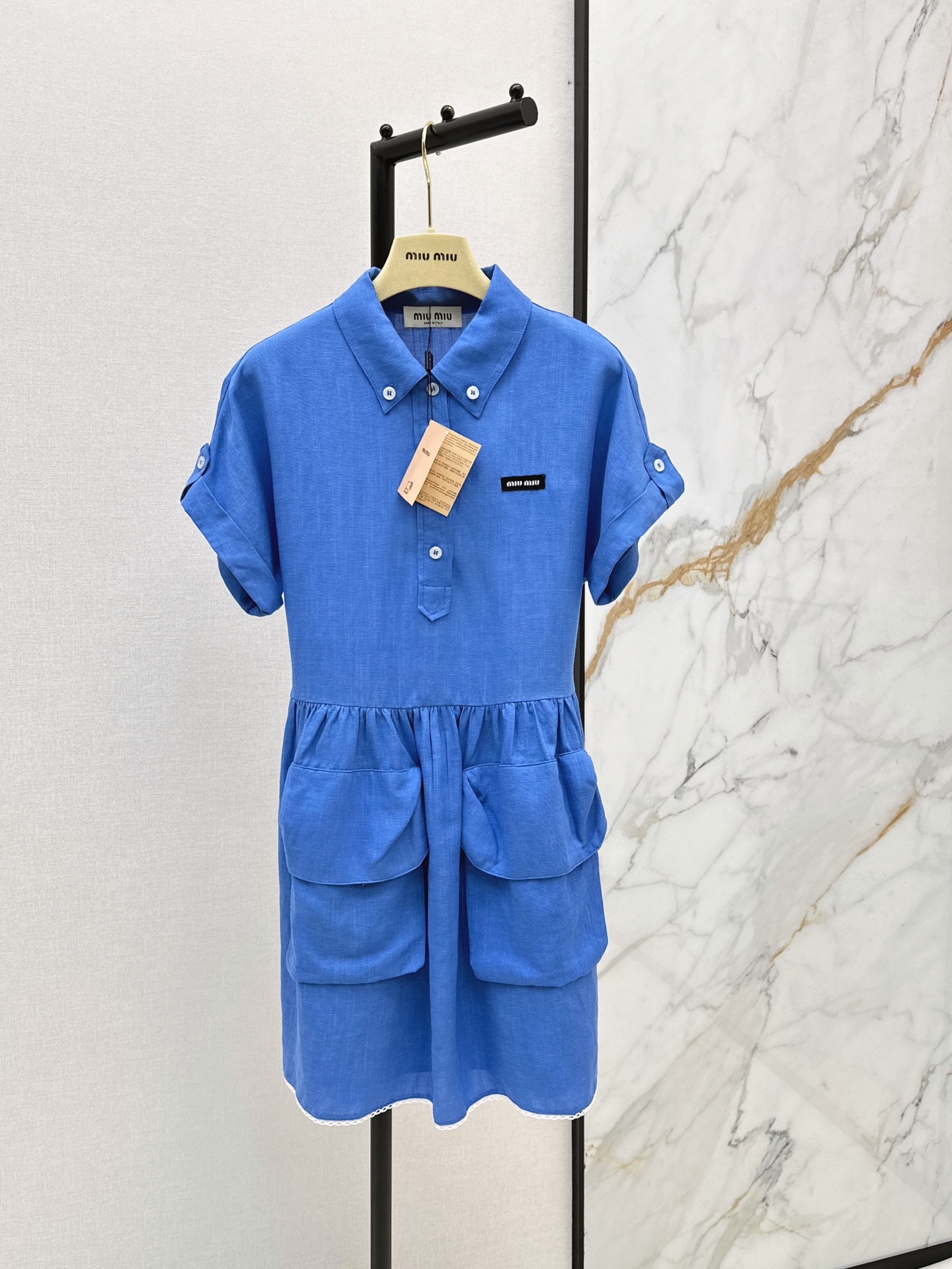 Miu New shirt dress