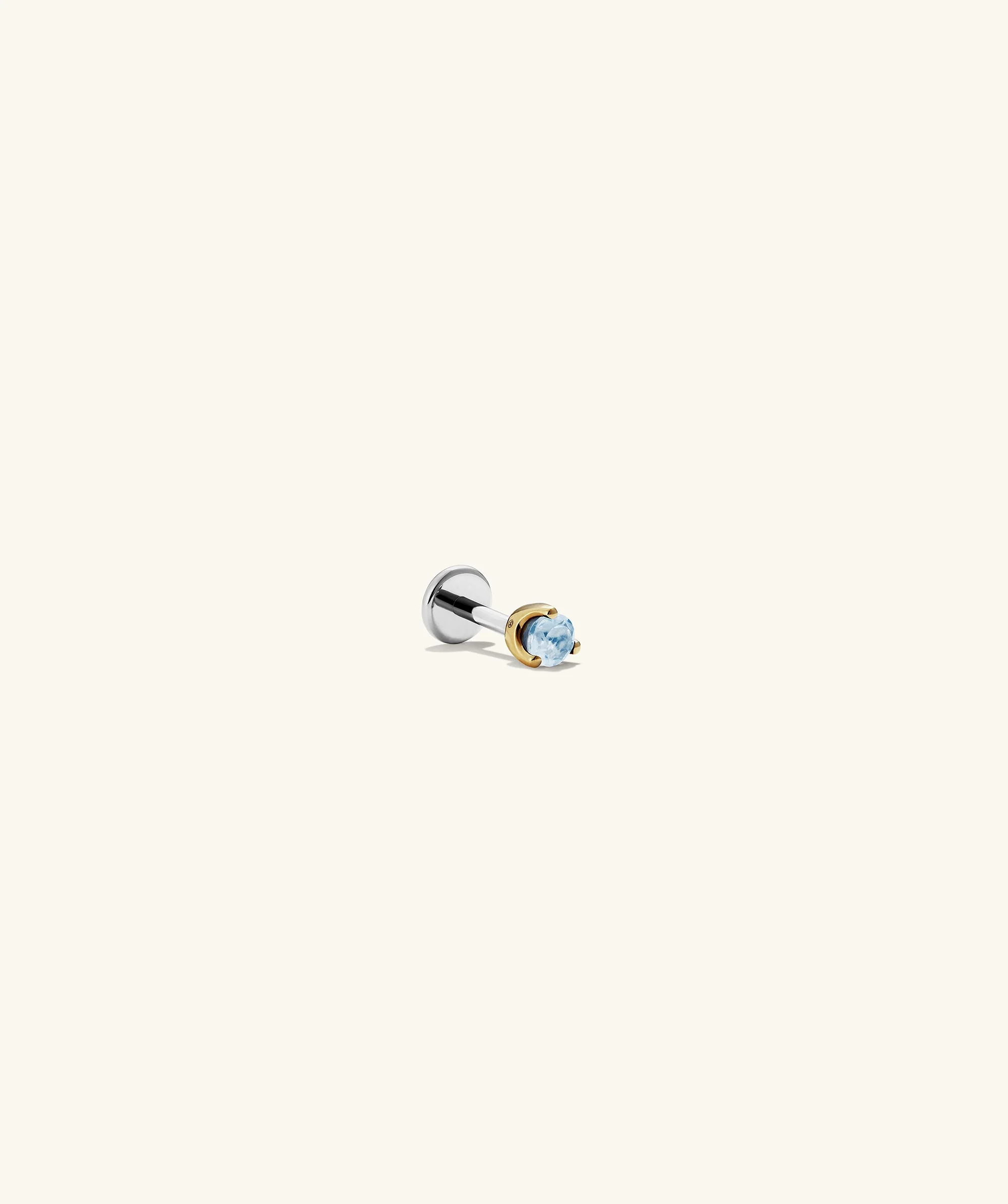 Piercing Studio - Single Gemstone Mini Flat Back Stud