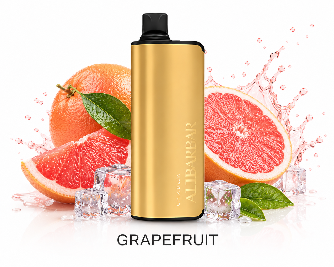Grapefruit– Alibarbar 9000 Puffs Disposable Vape  Sweet Nostalgic Flavor