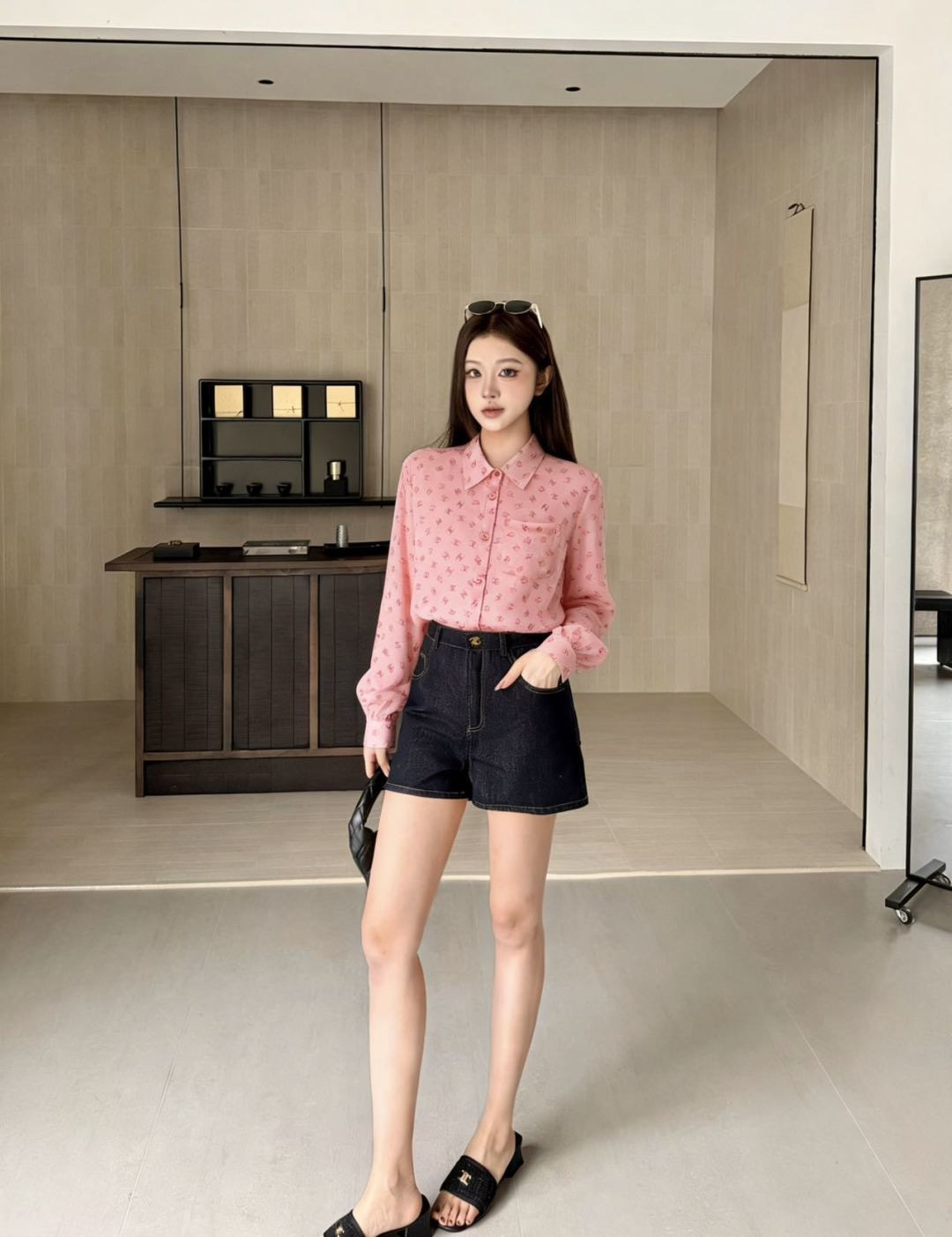 Chan New Printed shirt