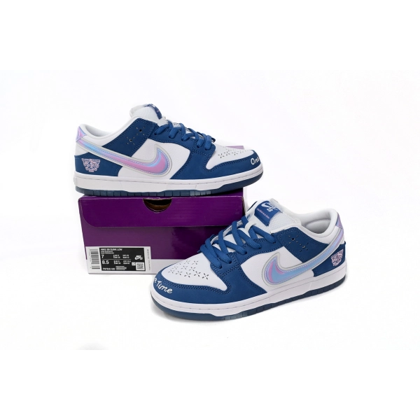 Born x Raised x Nike SB Dunk Low Blue White FN7819-400