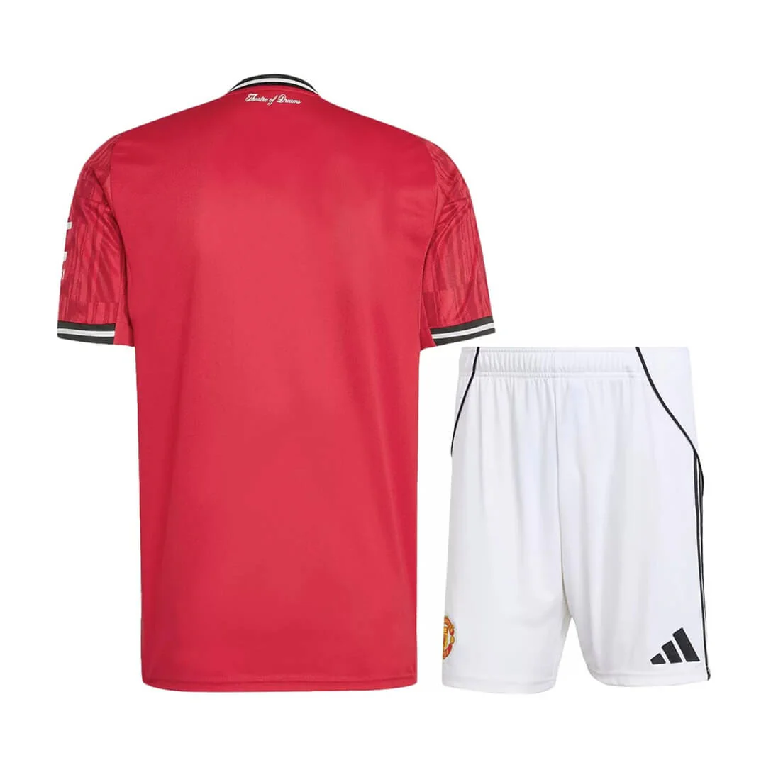 Manchester United Home Kit - Jersey+Shorts 2025/26