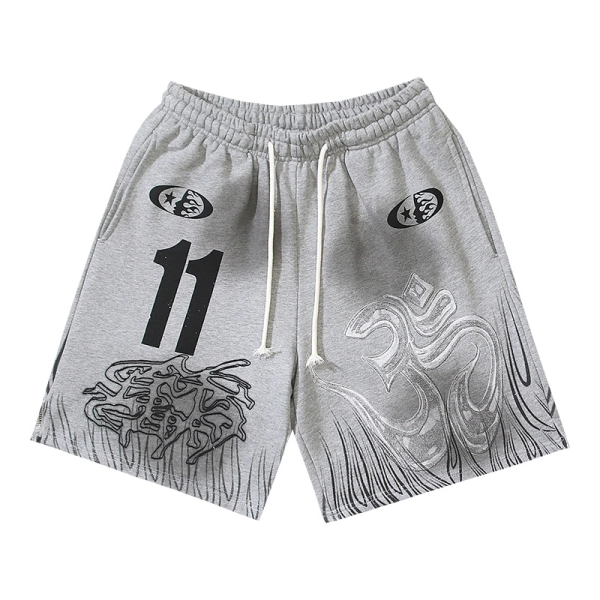 Hellstar Shorts  # 788 grey