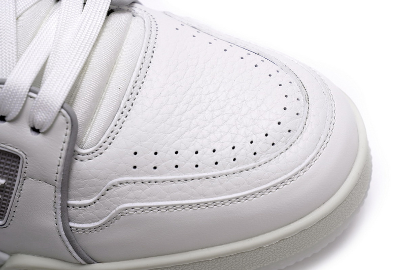 Pkkicks God Batch LOUIS VUITTON Trainer White Litchi Pattern FD0221
