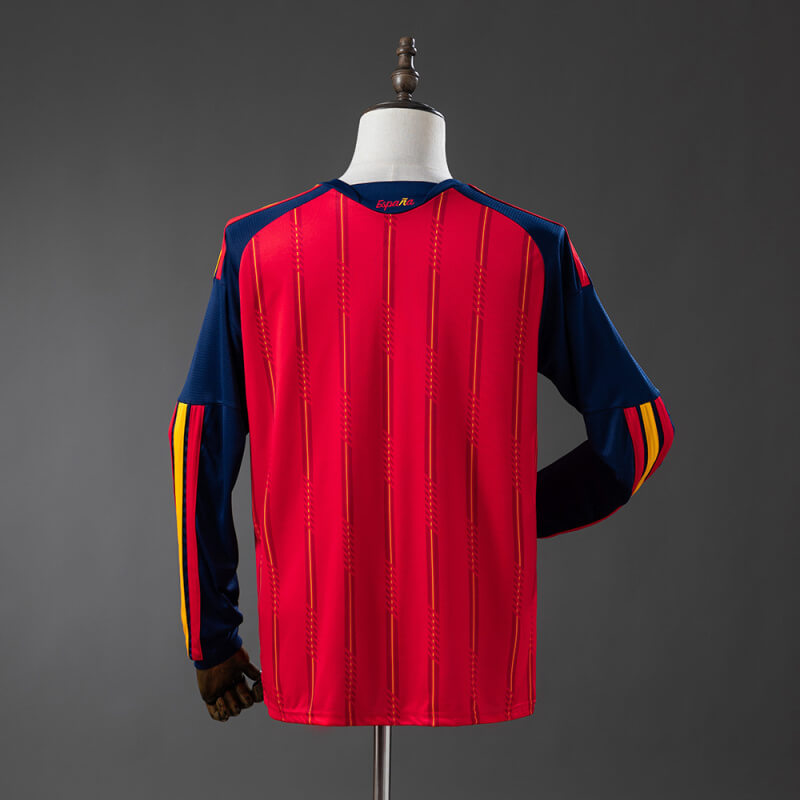 Spain 2026 Home Long Sleeve Fan Jersey