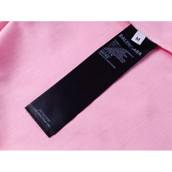 Balenciaga Clothes Paris Sacré-Cœur Basilica Printed T-shirt Black/Pink