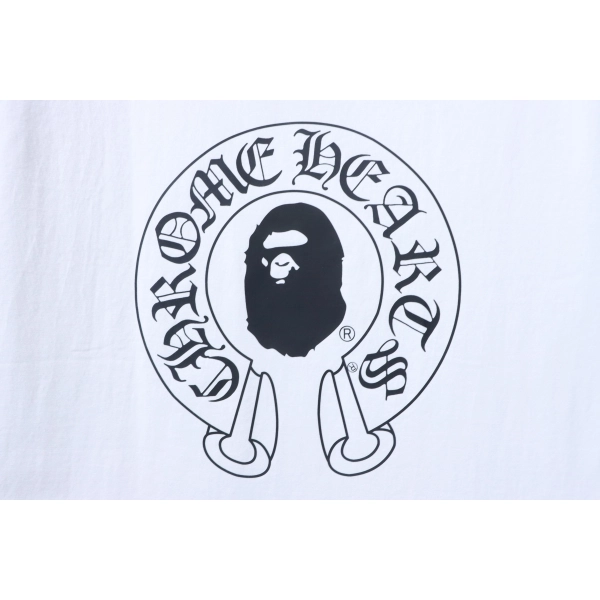 Bape x Chrome Hearts Baby Milo T-shirt white
