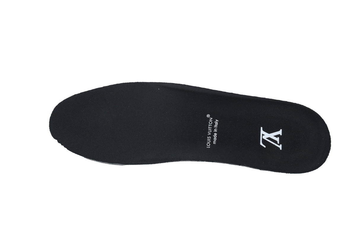 Pkkicks God Batch Louis Vuitton Trainer 'Black Rhinestones' 1A815H