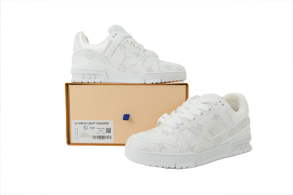 Pkkicks God Batch Louis Vuitton Sneakers White (NFC)