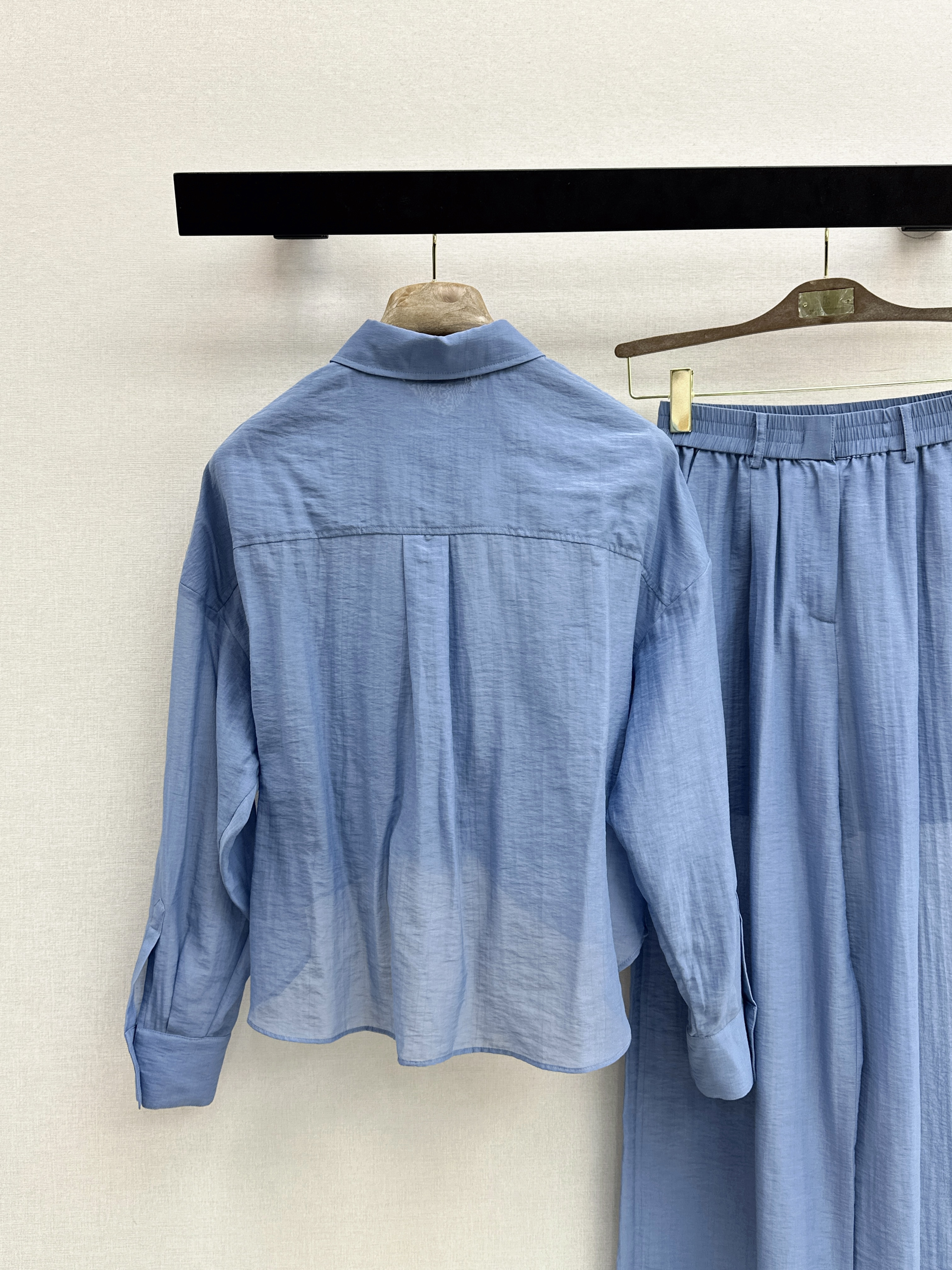 Brun New shirt& wide-leg pants set