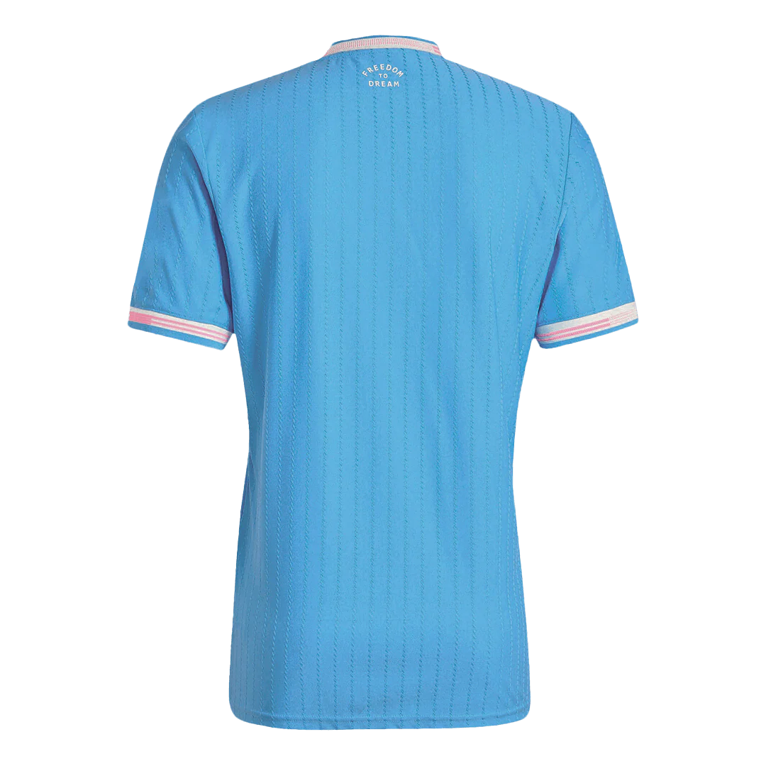 Inter Miami Player Version Third away Soccer Jersey 2025 Blue