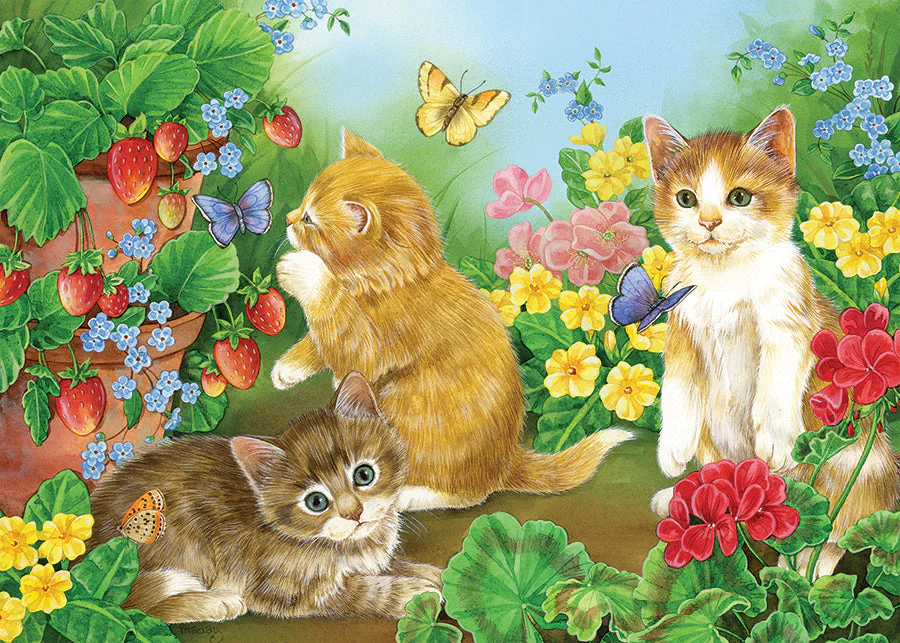 Kitten Playtime (tray) | 35 Piece Tray