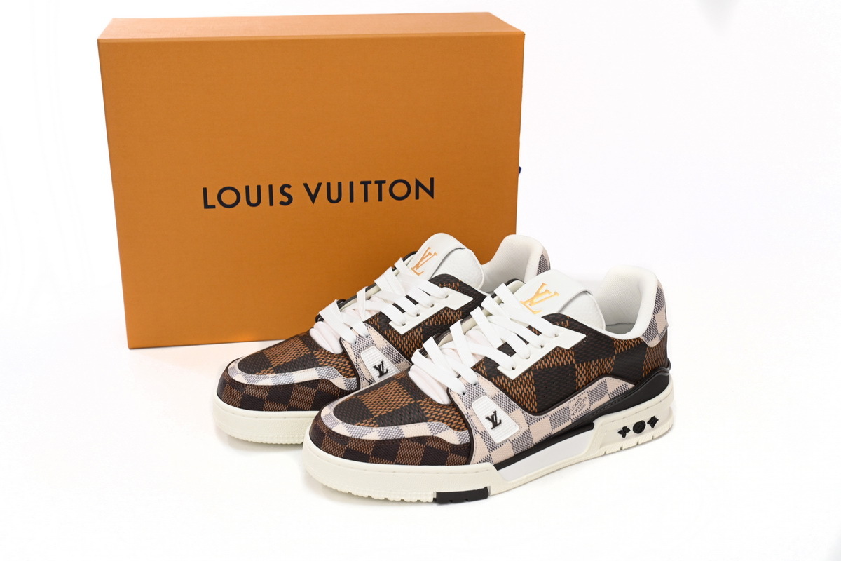Pkkicks God Batch LOUIS VUITTON Trainer Brown 1AAST3