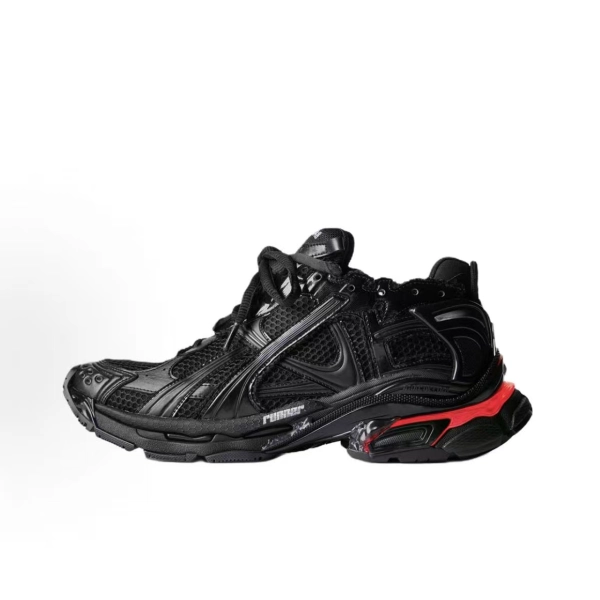 Balenciaga RUNNER LED SNEAKER IN BLACK